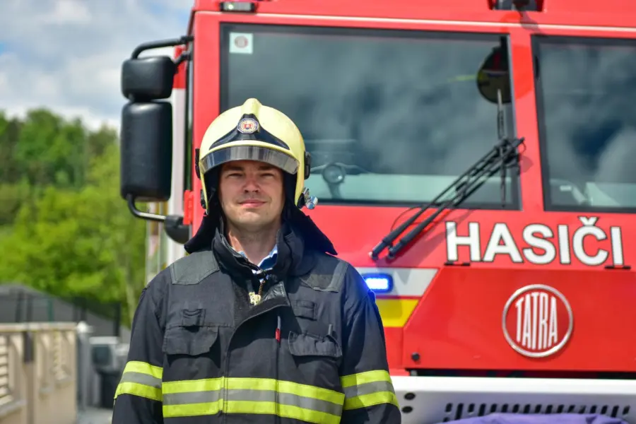 Hasič Dávid Kalužník: Keď je človek fyzicky zdatný, aj psychiku má odolnejšiu