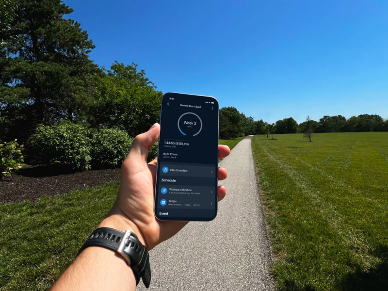 Garmin coach