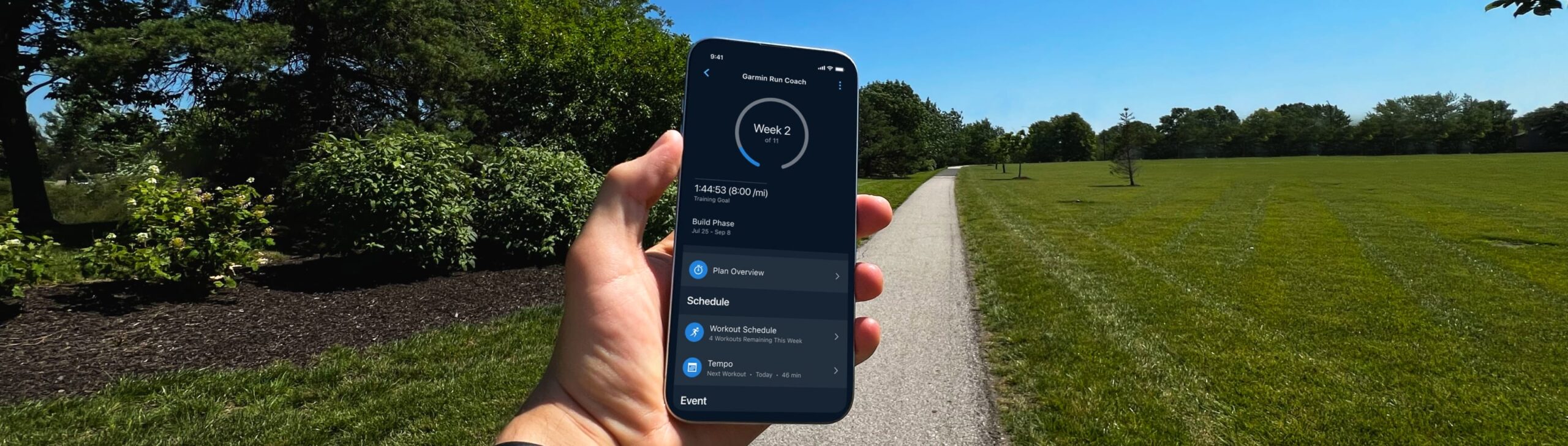 Garmin coach